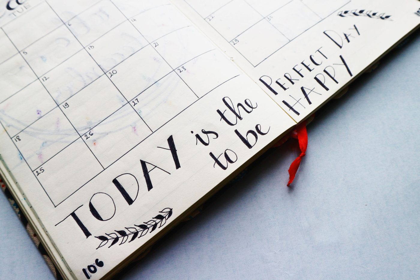 Etre dans l'acceptation que nous n'avons pas forcément de prise sur "le" jour? calendrier2