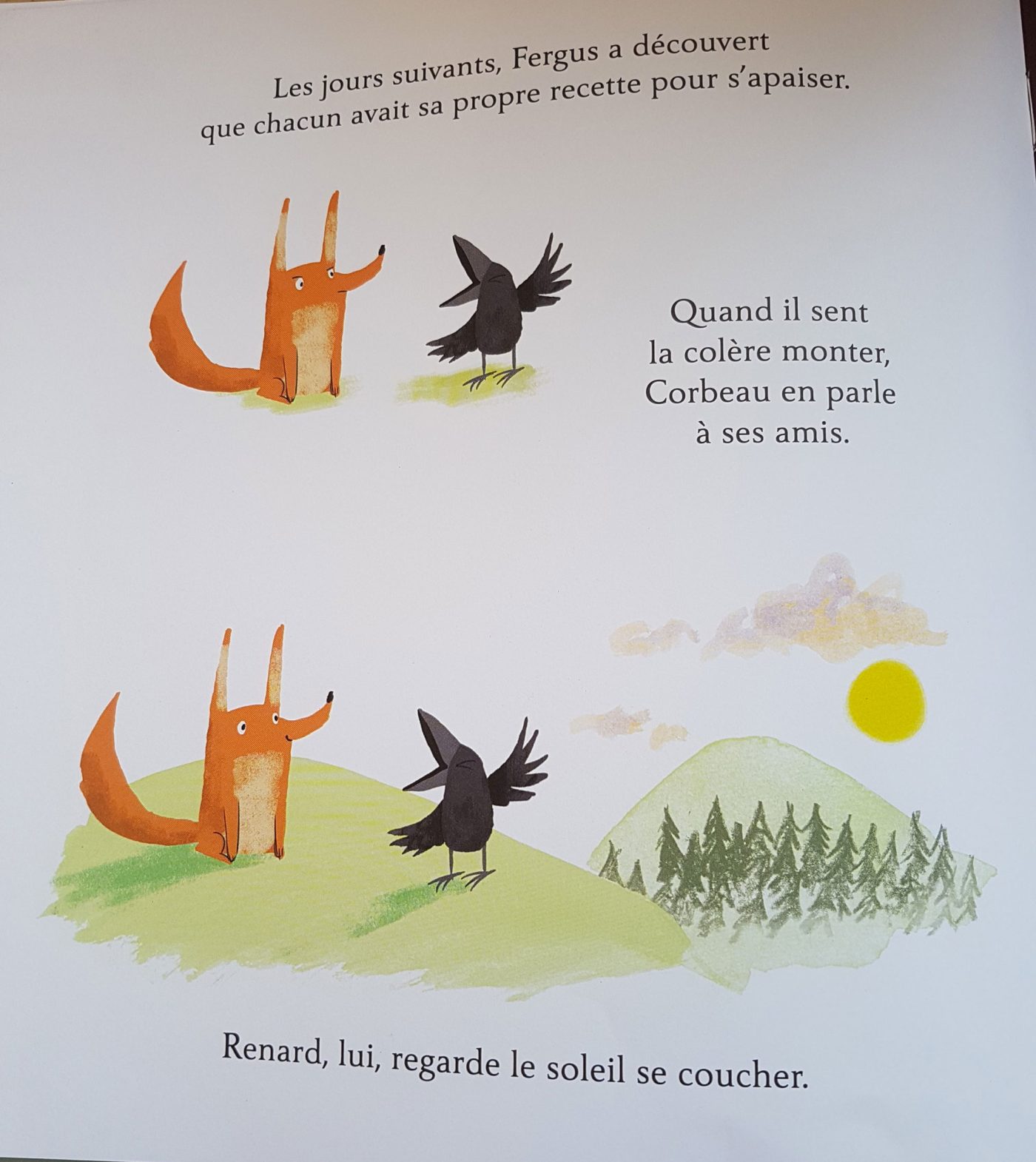 renard corbeau